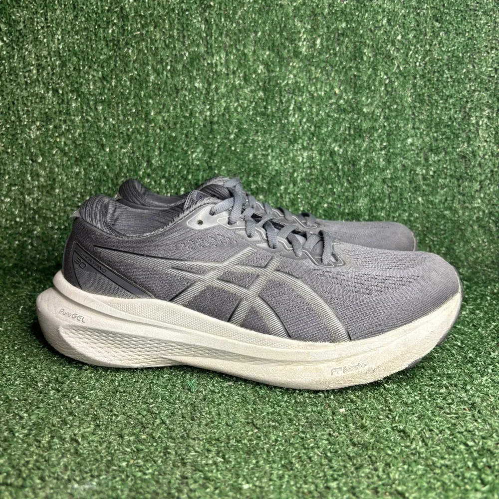 ASICS Gel-Kayano 30 FF Blast Running Shoes Carrier Grey Mens Size 7.5 Extra Wide